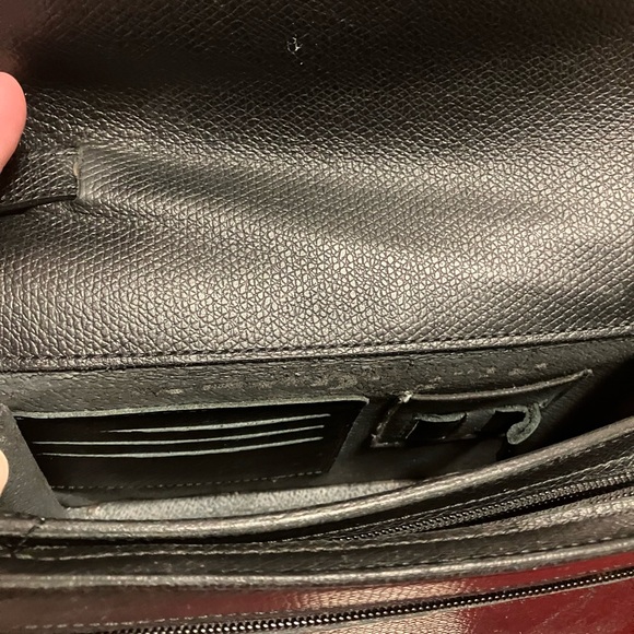 Stunning Vintage LANCEL Paris Pouch Organizer with Keys Wristlet Made in France - Picture 10 of 12